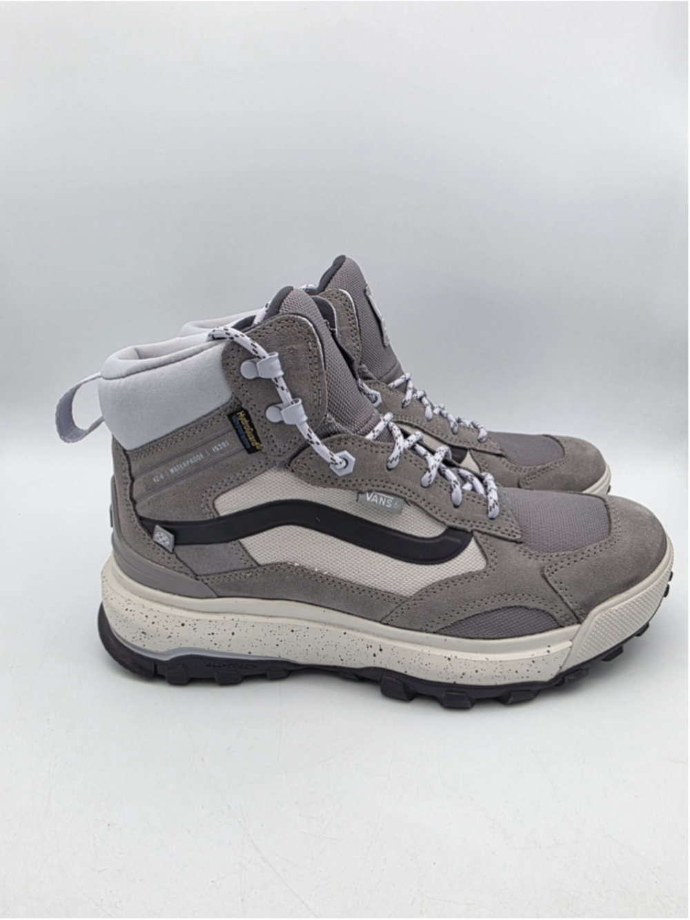 VANS Frost Gray MTE Crestline GORE-TEX Waterproof Boots Women's Size 10 Mens 8.5